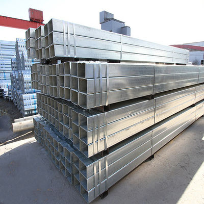 Good price Zenk kaplı sanayi için galvanizli çelik kare boru Z100 Z120 Z150 Z200 10*2*6000mm çevrimiçi